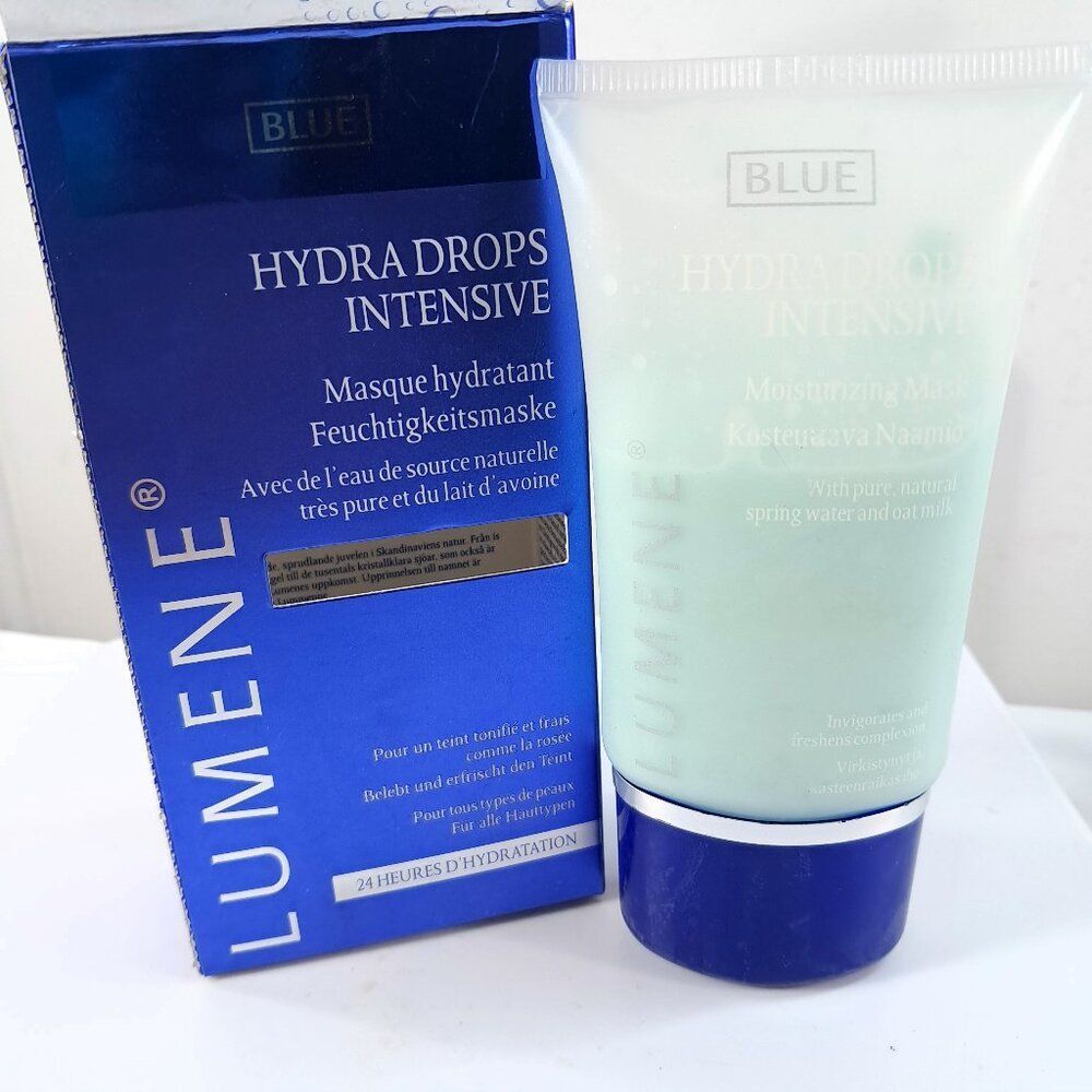 Lumene Blue Hydra Drops‎ Intensive Moisturizing Mask sealed READ